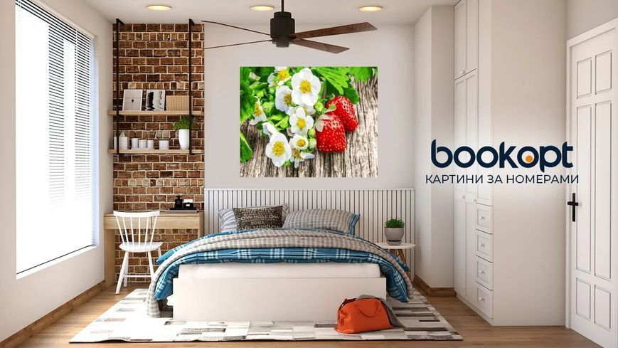 Картина по номерах Bookopt Сунички 40х50 (BK1418) 1011491 фото
