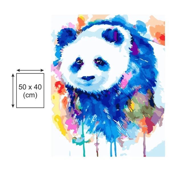 Картина по номерах Bookopt Панда 40х50 (BK1384) 1011527 фото