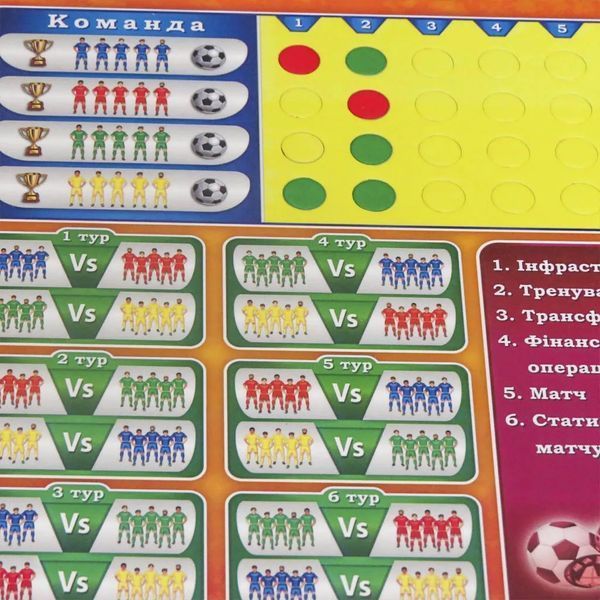 Футбольний клуб Artos Games Настільна грa 1001575 фото