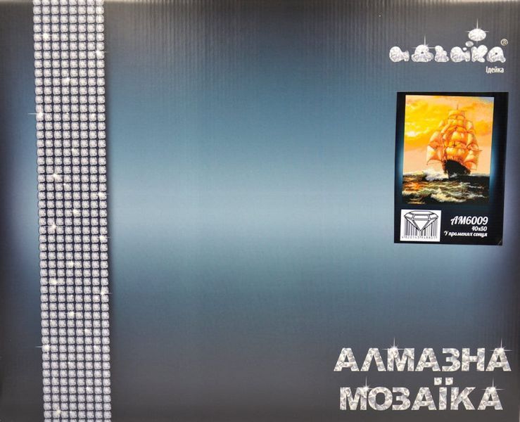 Алмазна мозаїка У променях сонця 40х50 166849 фото