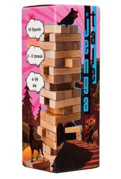 Настільна гра Strateg Jenga Tale (30965) 1014434 фото