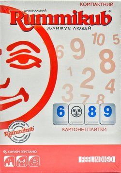 Гра настільна Rummikub (картонні плитки) FI18500 171676 фото