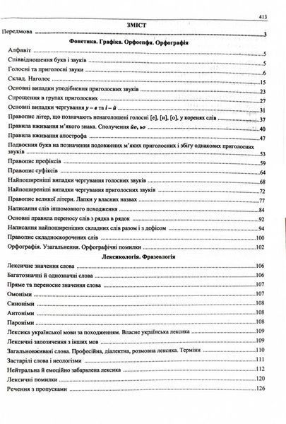 ЗНО 2025 Українська мова. Комплексна підготовка до ЗНО/НМТ 2025 1026626 фото