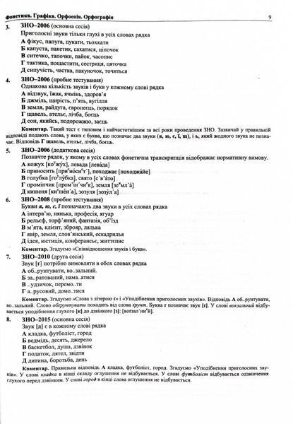 ЗНО 2025 Українська мова. Комплексна підготовка до ЗНО/НМТ 2025 1026626 фото