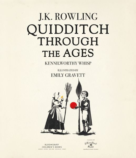 Quidditch Through the Ages Illustrated Edition 1023559 фото