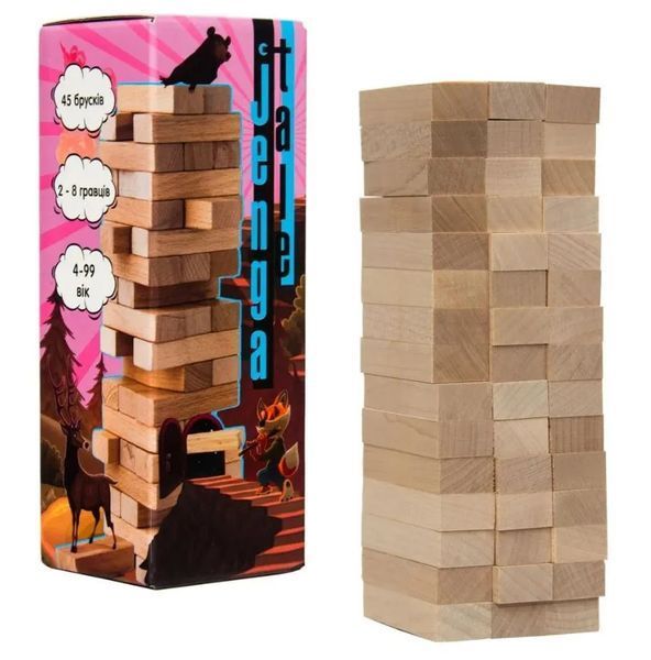 Настільна гра Strateg Jenga Tale (30965) 1014434 фото