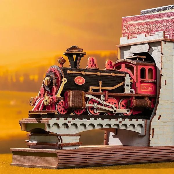 Бук Нук Robotime Kits Century Train TGE01 TGE01 фото