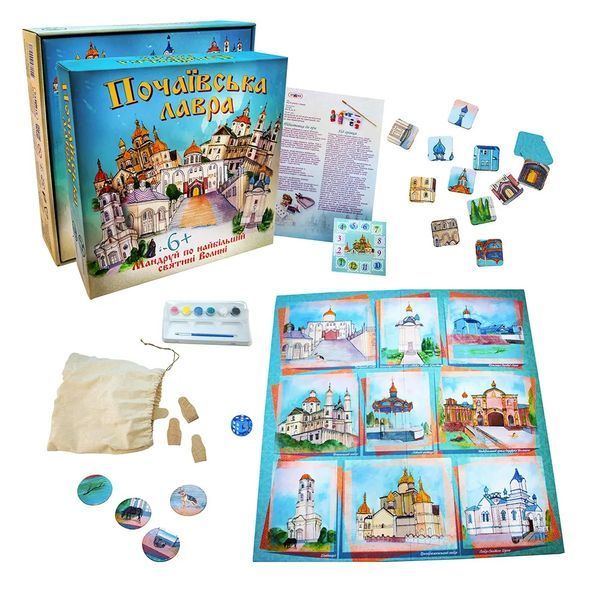 Настільна гра Почаївська лавра (українська) (30102) Strateg 1004314 фото