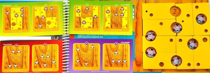 Магнітна дорожня гра Розумний сирник Smart Games (SGT 250 UKR) 1001387 фото