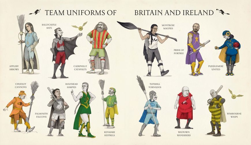Quidditch Through the Ages Illustrated Edition 1023559 фото