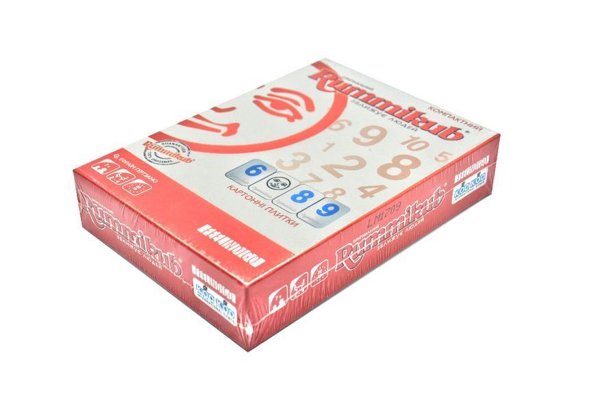 Гра настільна Rummikub (картонні плитки) FI18500 171676 фото