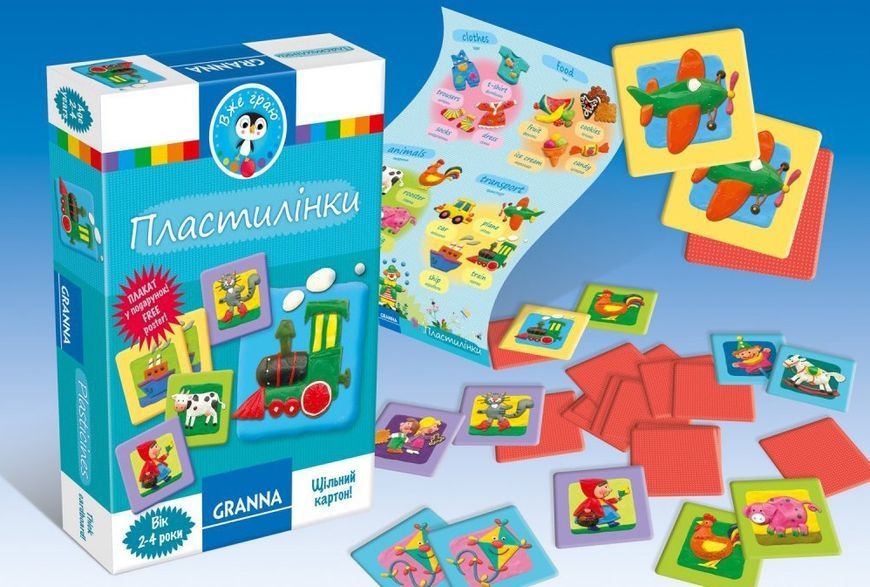 Настільна гра Пластилінки Granna 82661 1002004 фото