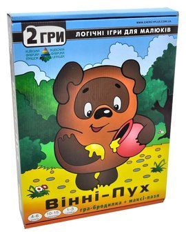Збірка ігор 2 в 1 Вінні-Пух гра-бродилка + максі-пазл Енергія плюс 1002629 фото