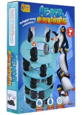 Гра FunGame Вежа пінгвінів (86682) 1022522 фото