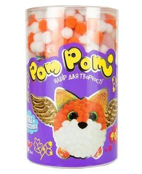 Набір для творчості 32017 (укр) Pom pom Фоксі 16х10 см 1013902 фото