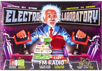 Електронний конструктор Electro Laboratory. FM Radio ELab-01-01 1012969 фото