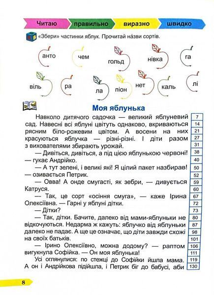 Швидкочитайлик. Посібник з розвитку навичок швидкочитання. 4 клас 1030052 фото