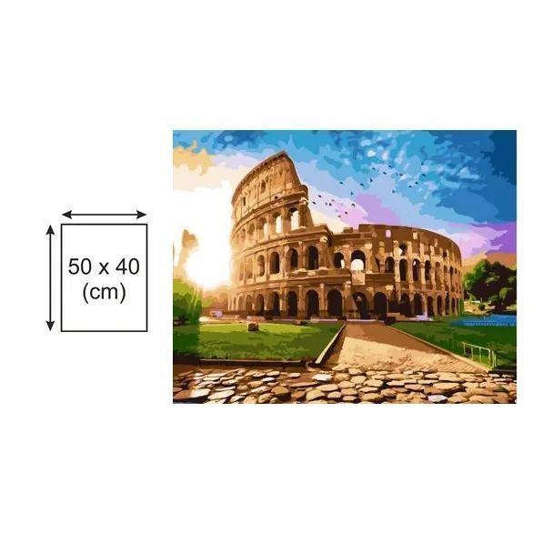 Картина по номерах Bookopt Колізей 40х50 (ВК1283) 1011084 фото