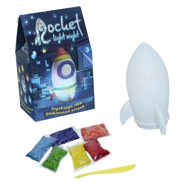 Набір для творчості Rocket light night 30709 Strateg 1001841 фото