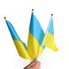 Прапорець Україна 14х21 см з присоскою 142667 фото