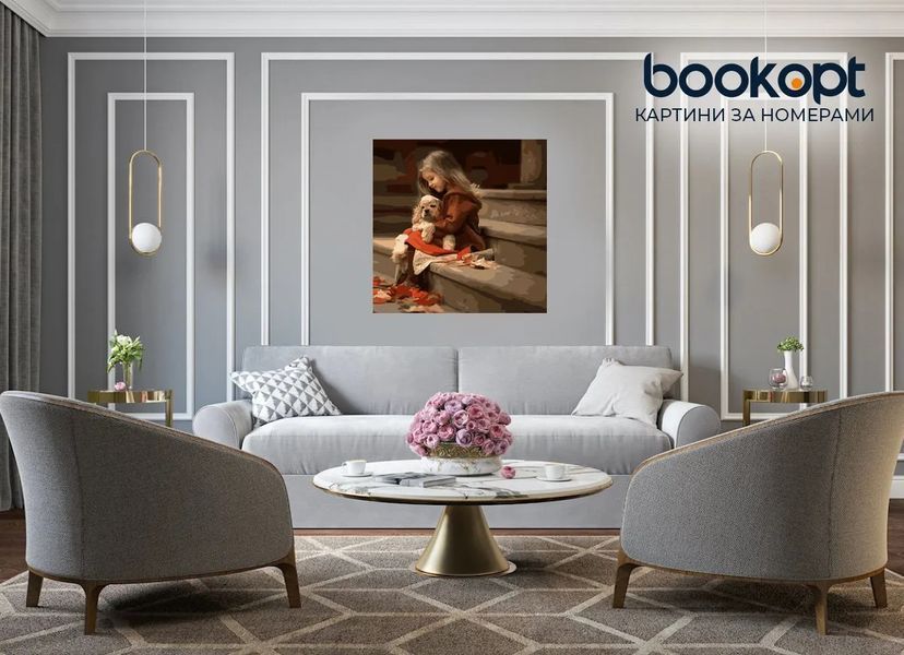 Картина по номерах Bookopt Справжня турбота 40х50 (BK1216) 1004663 фото