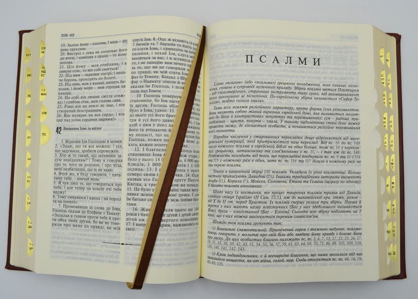 Святе письмо Старого та Нового Заповіту, Індекси, золото (10652) 1018152 фото