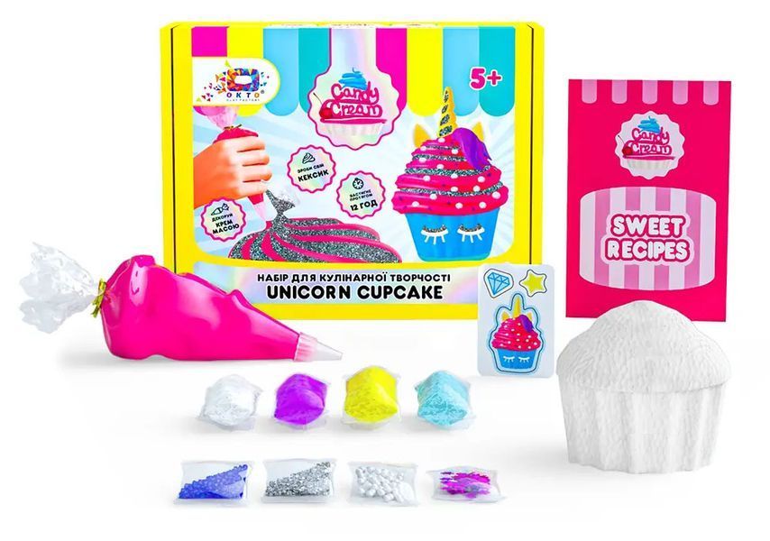 Набір для творчості ТМ Candy cream Unicorn Cupcake (75005) 1006524 фото
