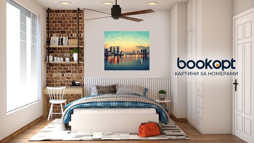 Картина по номерах Bookopt Вечірній пейзаж 40х50 (BK1261) 1004779 фото