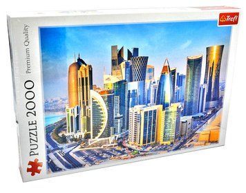Пазли Доха, Катар (2000 елементів) Trefl 27084 1003198 фото