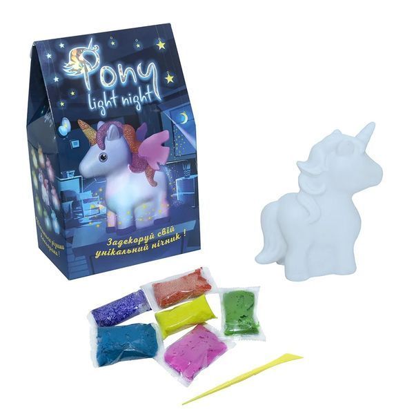 Набір для творчості Pony light night 30704 Strateg 1001842 фото