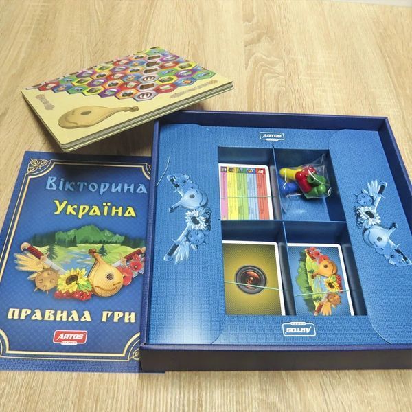 Вікторина Україна Artos Games Настільна грa 1001573 фото