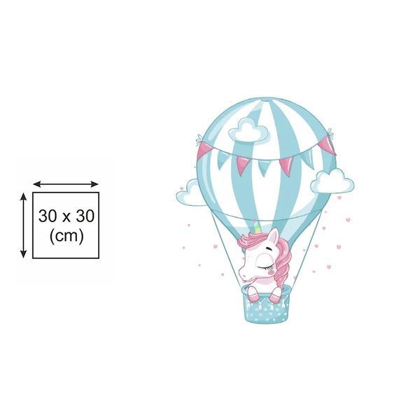 Картина по номерах Bookopt Маленький єдиноріг 30x30 (BK3020) 1011543 фото