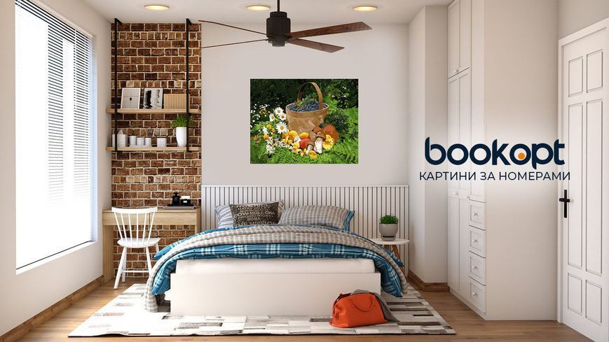 Картина по номерах Bookopt Дари лісу 40х50 (BK1263) 1004781 фото