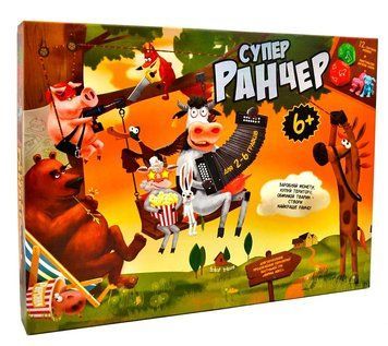 Настільна гра Супер Ранчер Danko Toys 169182 фото