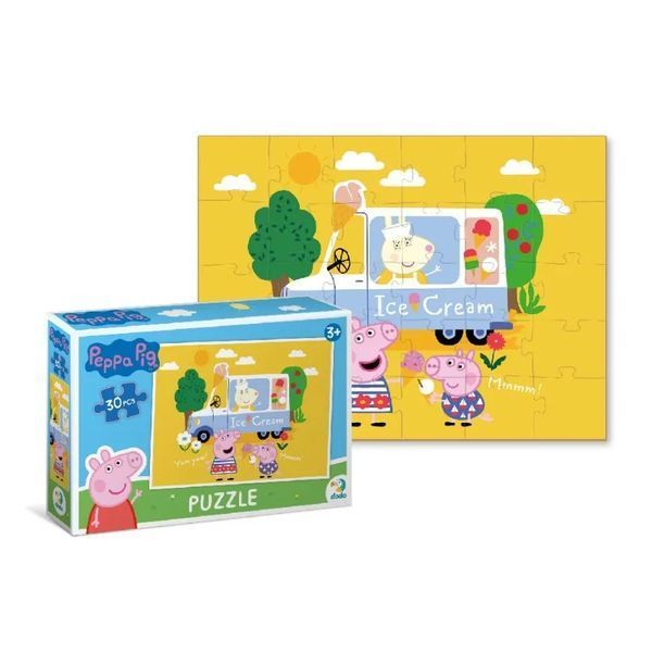 Пазл Dodo Peppa Pig Улюблене морозиво Свинки Пеппи 200300 (30 елементів) 1015531 фото