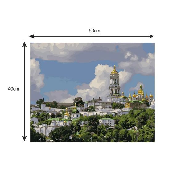 Картина по номерах Bookopt Києво - Печерська Лавра 40х50 (BK2006) 1008356 фото