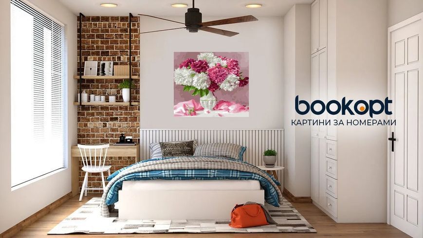 Картина по номерах Bookopt Яскравий букет 40х50 (BK1265) 1004783 фото