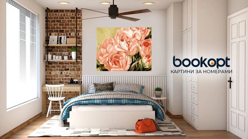 Картина по номерах Bookopt Ніжні квіти 40х50 (ВК1338) 1013775 фото