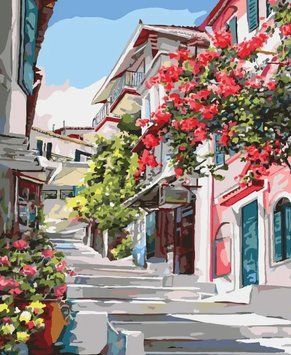 Картина по номерах Bookoptуляючи вуличками 40x50 (BK2254) 1011470 фото