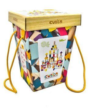 Дерев'яний конструктор Cubika 1 (100 елементів) 15184 173952 фото