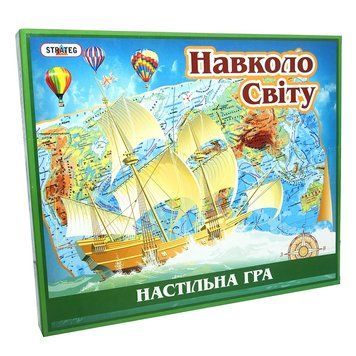 Настільна гра Навколо світу 724 Strateg 1001859 фото