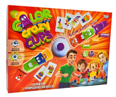 Настільна розважальна гра Color Crazy Cups 1005068 фото