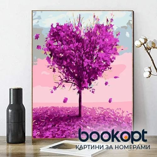 Картина по номерах Bookopt З любов'ю 40х50 (BK1103) 1004967 фото