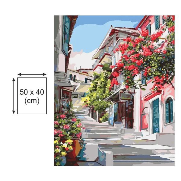 Картина по номерах Bookoptуляючи вуличками 40x50 (BK2254) 1011470 фото