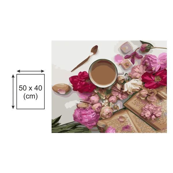 Картина по номерах Bookopt Творчий безлад 40х50 (ВК2090) 1011193 фото