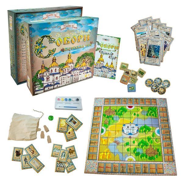 Настільна гра Собори 30104 Strateg (українською мовою) 1001873 фото