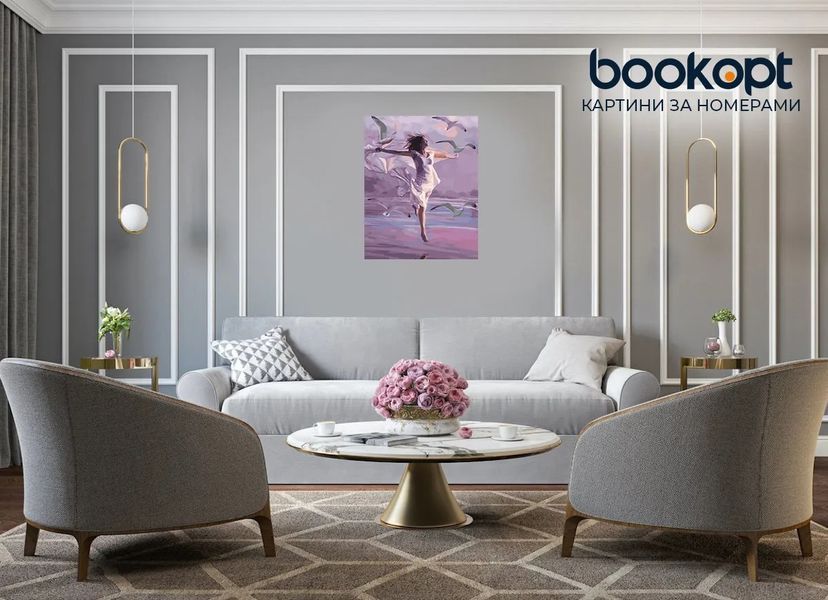 Картина по номерах Bookopt Свобода 40х50 (ВК1446) 1011457 фото