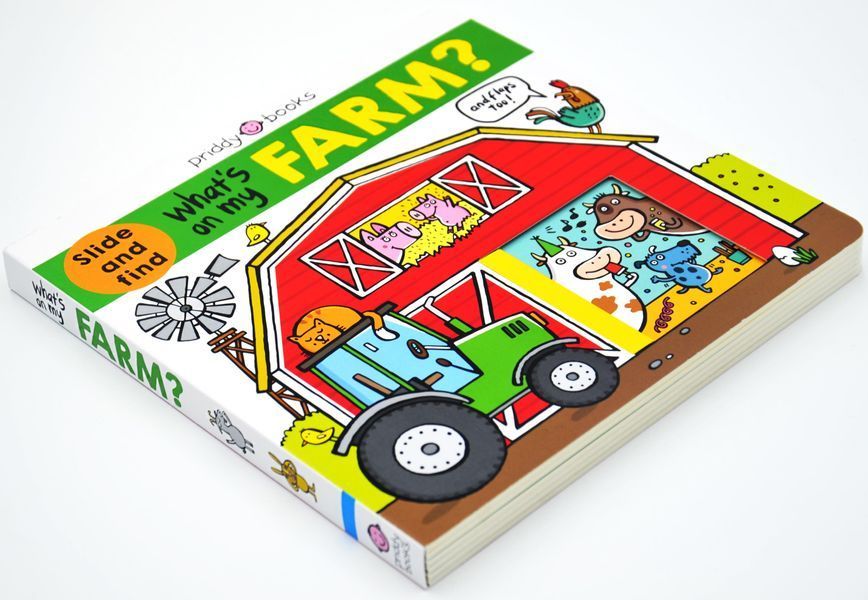 What's on My Farm? (A slide-and-find book with flaps) 1029159 фото