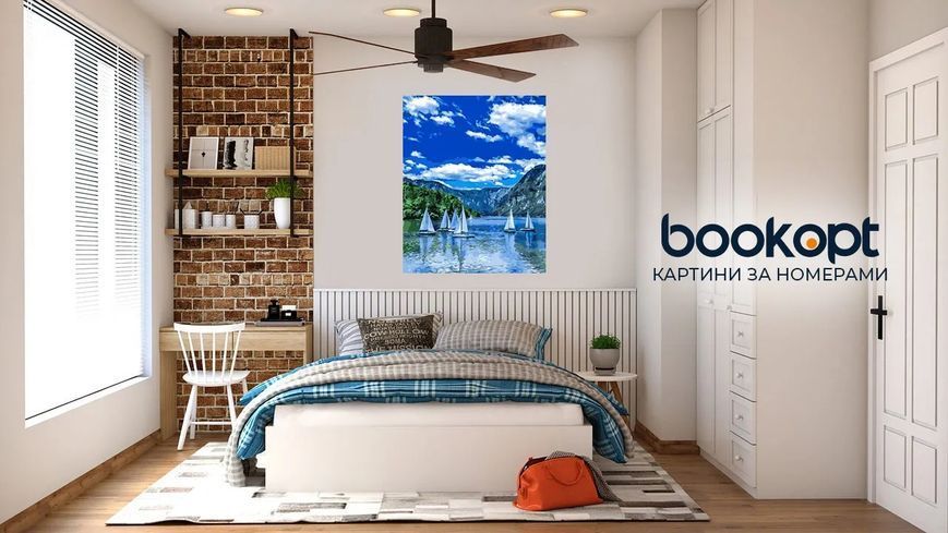 Картина по номерах Bookopt Під вітрилами 40х50 (ВК1491) 1011239 фото