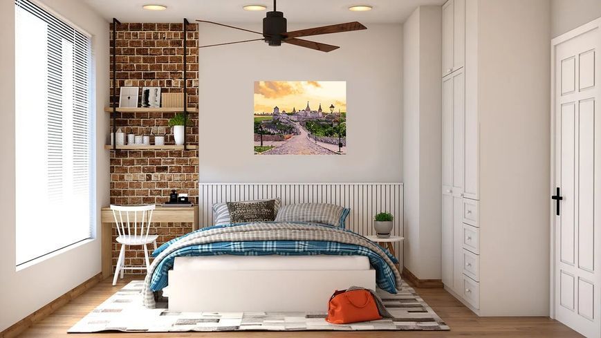 Картина по номерах Bookopt КАМ`ЯНЕЦЬ-ПОДІЛЬСЬКИЙ ЗАМОК 40*50 (BK2002) 1008319 фото